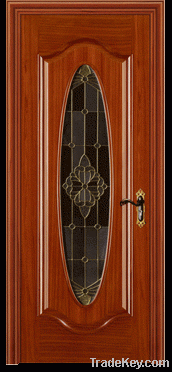 European style solid wood door