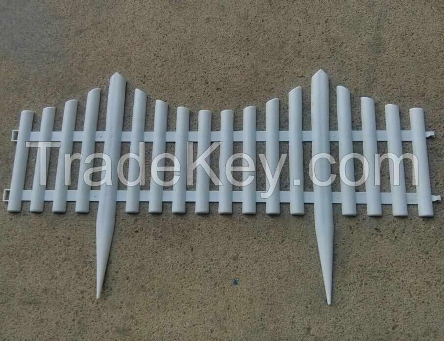 plastic garden fence, decorative plastic fence