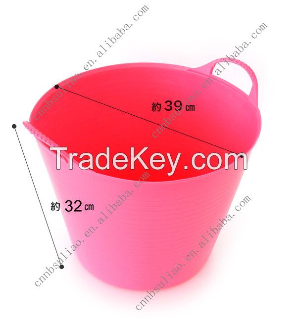 Flexible Pe Bucket, Plastic Bucket Wholesale, Garden Bucket