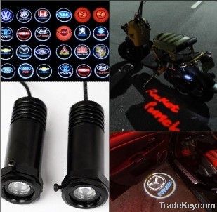 Car logo led laser light