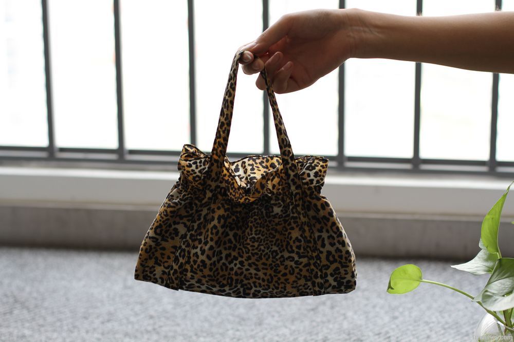 2012 new style fashion lady leopard grain folding umbrella