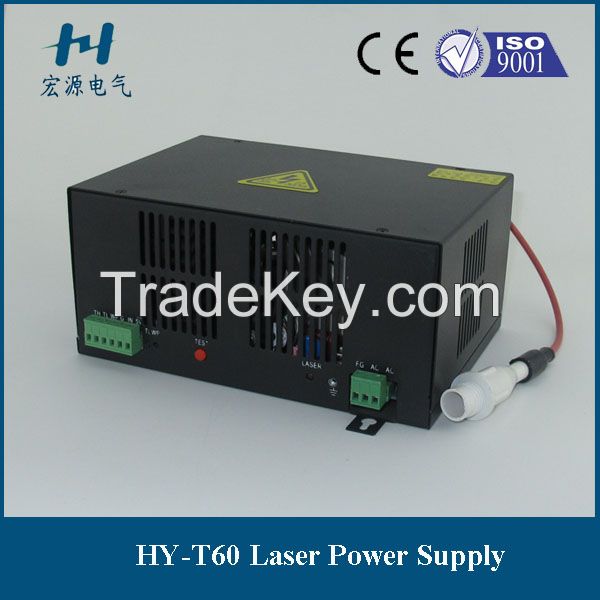 1200mm laser tube power supply HY-T60 60watt black laser power