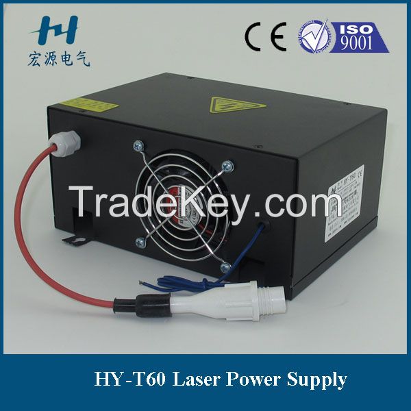1200mm laser tube power supply HY-T60 60watt black laser power