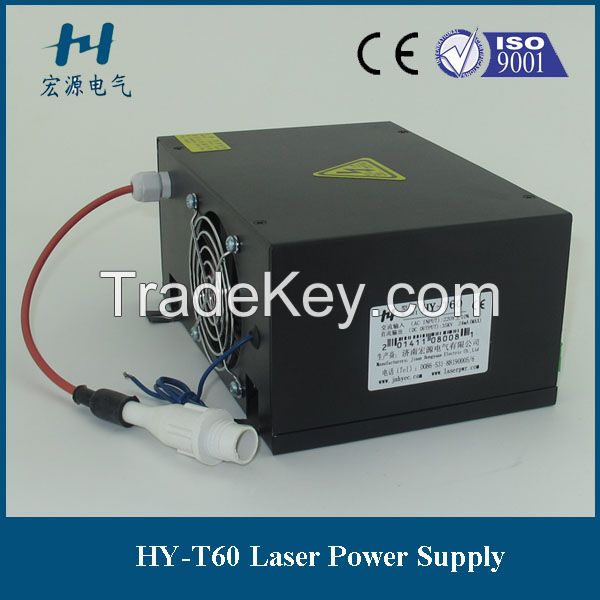 HY-T60 60watt black laser power for laser engraving machine