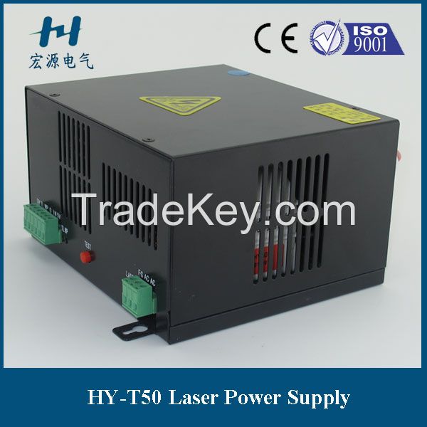 50watt  Power Supply for CO2 Laser Tubes for engraving cutting machine