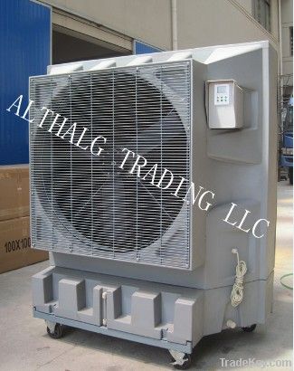 mobile evaporative air cooler fan