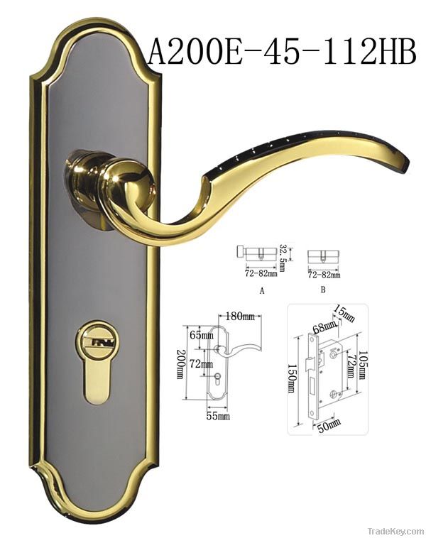 door lock Zinc Alloy(200E-45-112  HB)