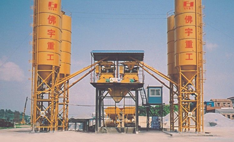 Concrete mixing plant