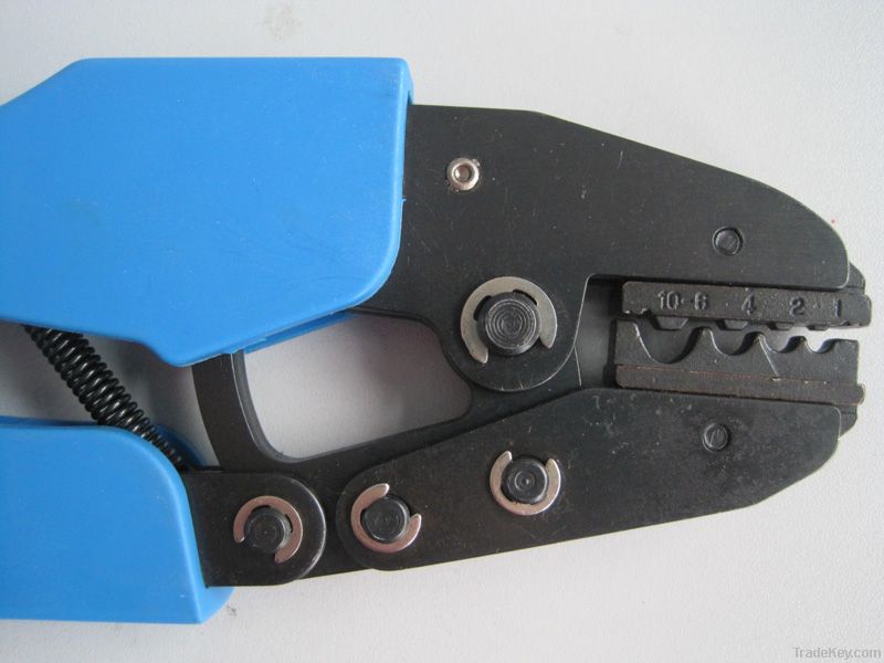 AN-10 terminal crimping tool for non-insulated cable links