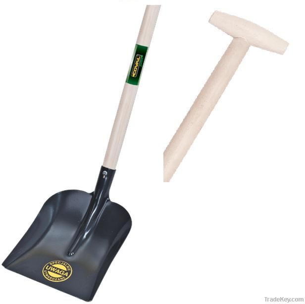 SAND SHOVEL WITH WOODEN HANDLE