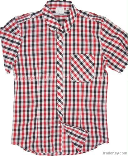 Mens Short Sleeves Casual Shirt