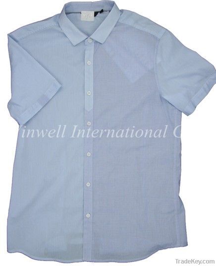 Mens Short Sleeves Casual Shirt