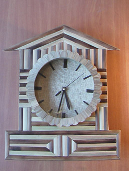 Uravu Bamboo Wall Clock
