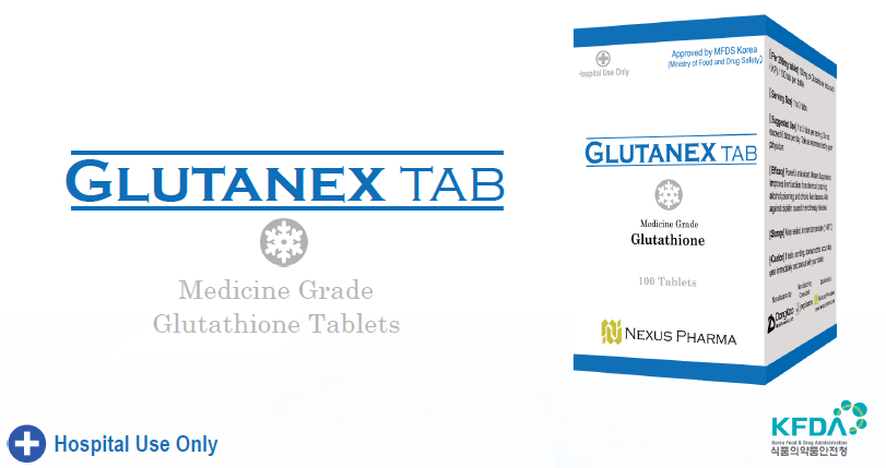 Glutanex Oral Tablets (Medicine Grade Glutathione tablet)