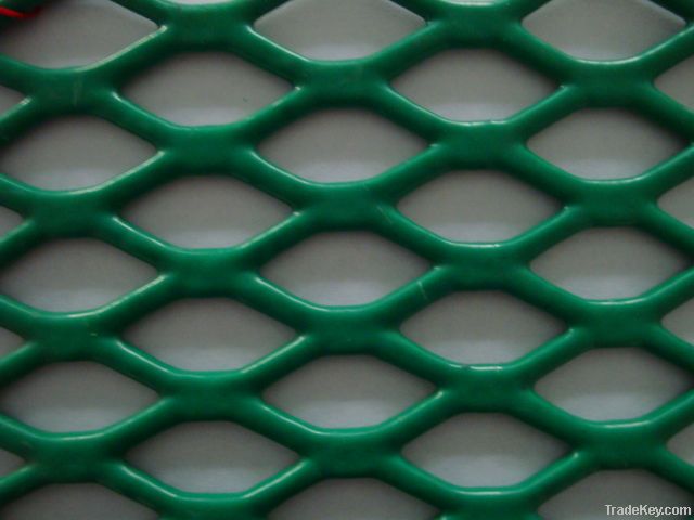 PVC coated  expanded metal