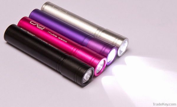 Power bank with LED Torch