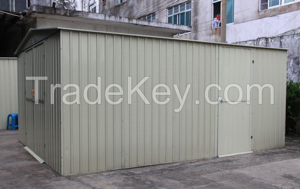 Prefabricated outdoor garden shed storage  garage for sale