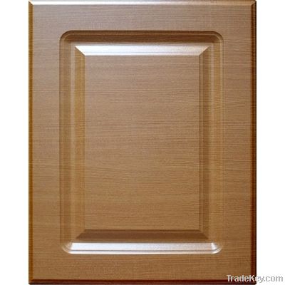 PVC Film Faced Kitchen Cabinet Door with Modern Design