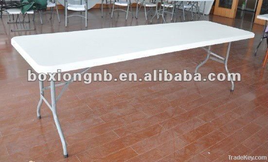 plastic folding long table