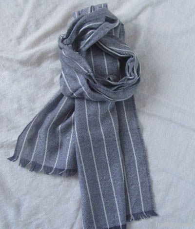 wool scarf and shawl