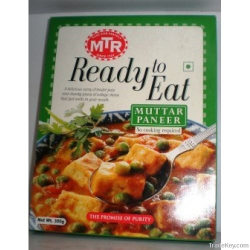 ready to eat muttar paneer