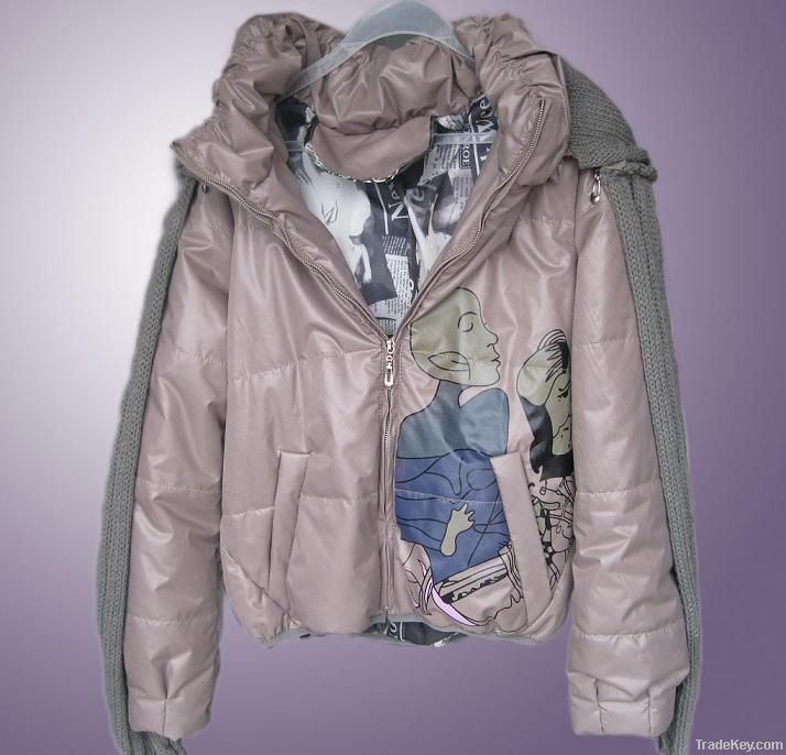 witer coat/jacket with print