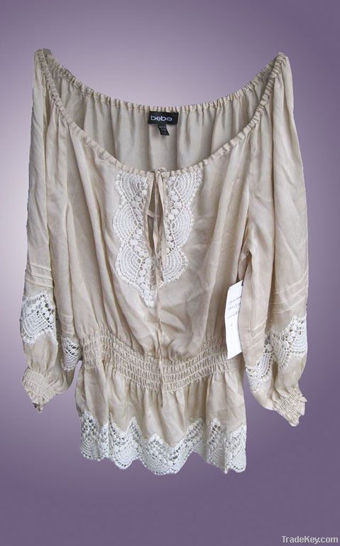 girls top/blouse with lace