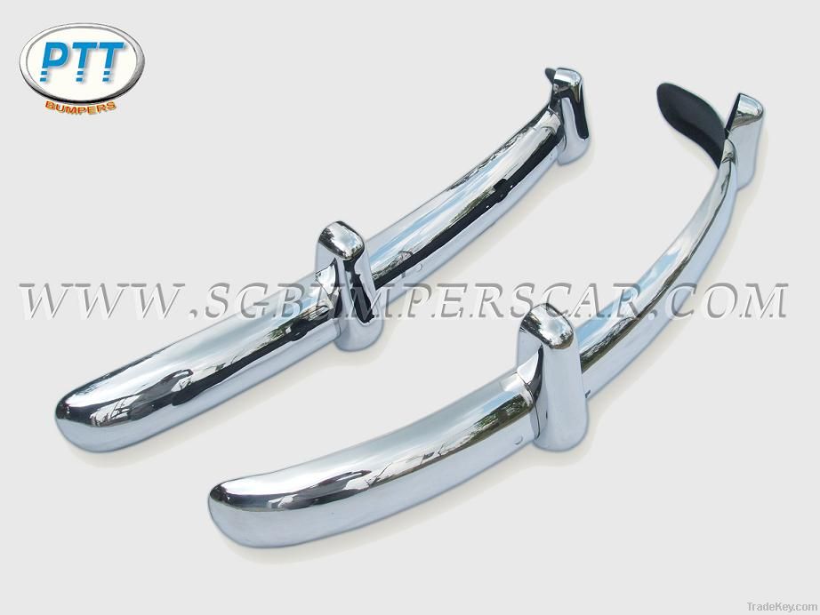 1955-1967 VW  Beetle Bumper EU Style with overriders