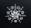 fashion alloy crystal rhinestone bridal brooch