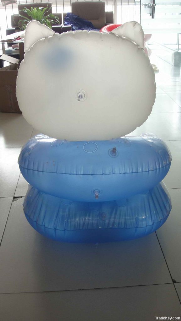 Hello Kitty Inflatable Carton Sofa For Children