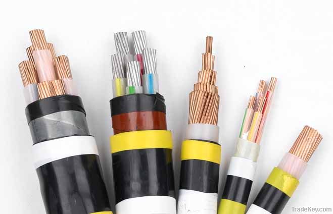 hot sale low voltage xlpe /pvc insulated types of cables in electrical