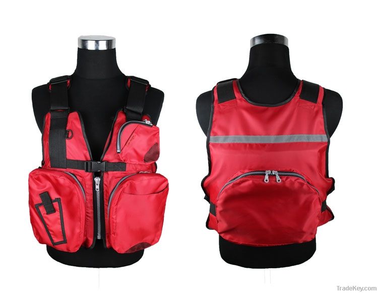 Hot sale 600D or 900D fishing vest/fishing clothing
