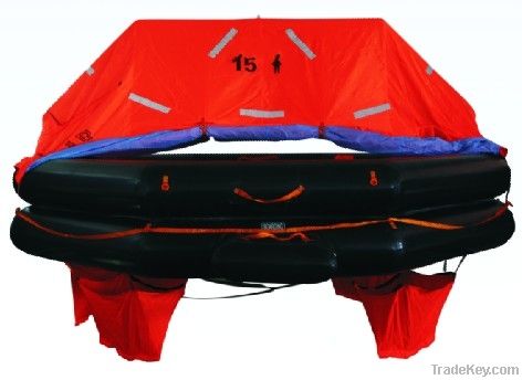 inflatable solas CE approved life raft with 15 persons