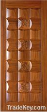 Interior wooden door