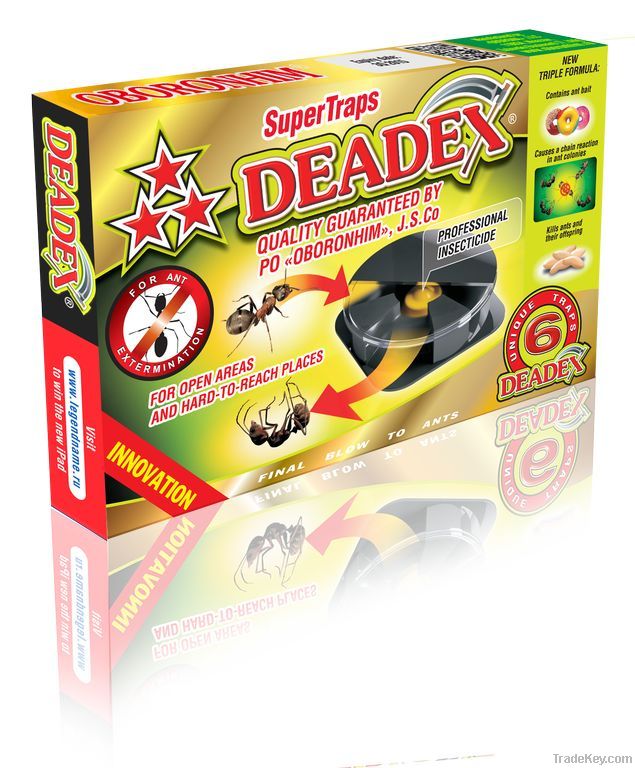 DEADEX 6 pcs ant container traps