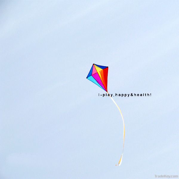 IP2H kite suits/Diamond kite+kite reel+kite line 85*70cm