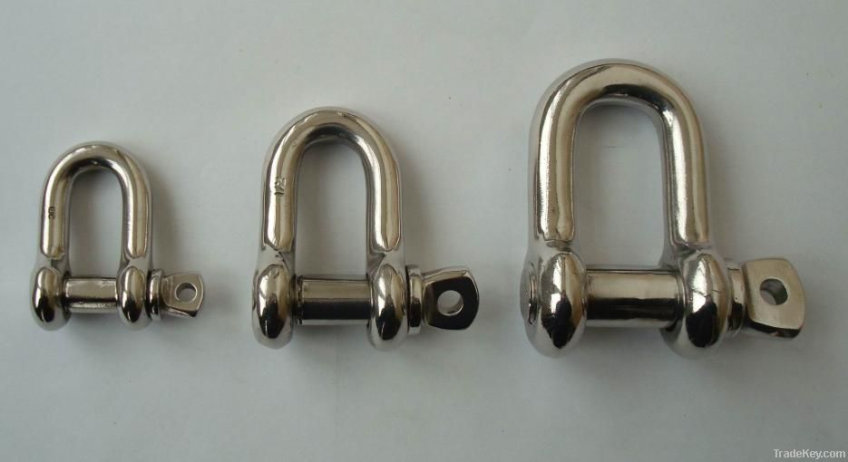 stainless steel Dee shackle