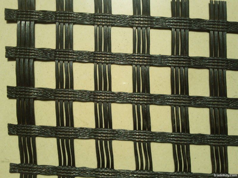 Fiberglass geogrid