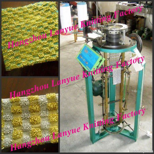 automatic computerized cleaning products knitting machine