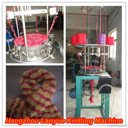 match color scarf knitting machine