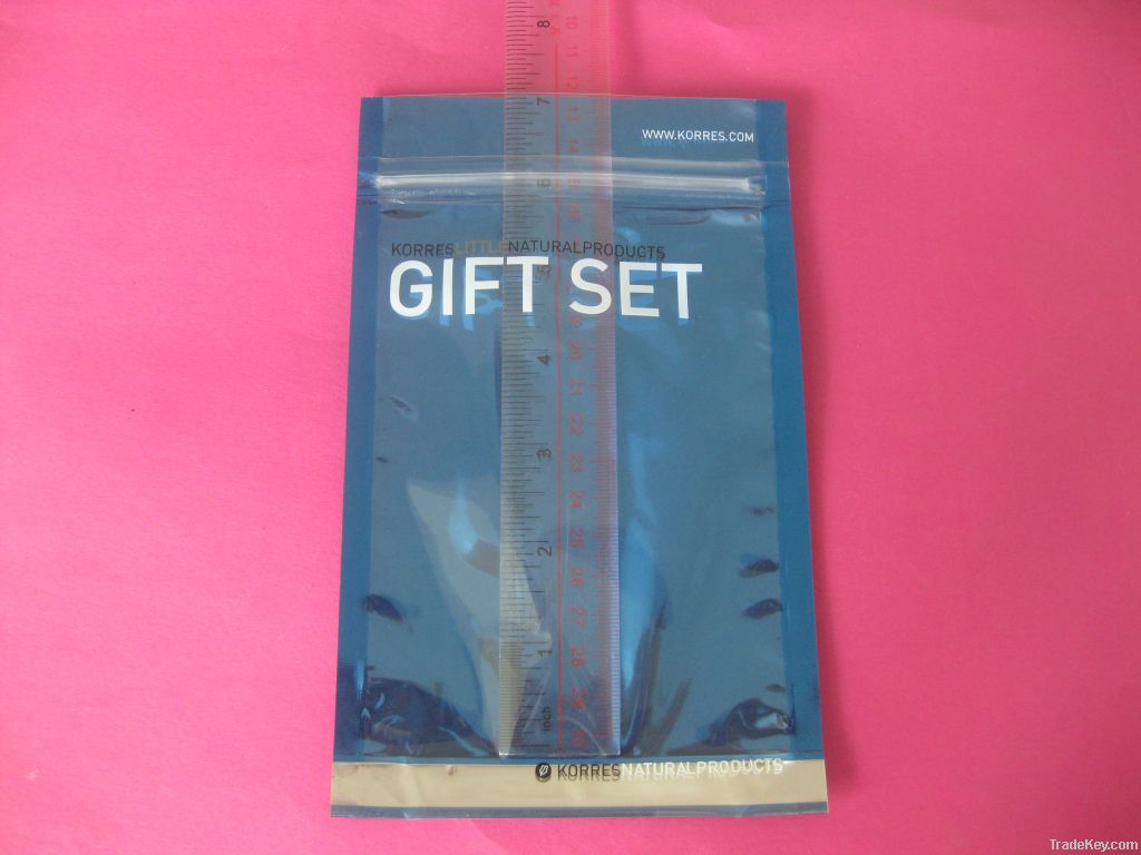 Grip Seal Bags for Cosmetics/Cookies Packaging