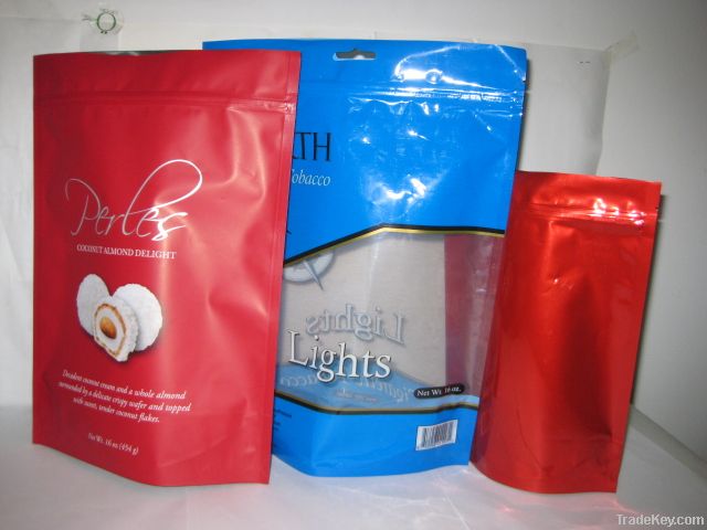 Stand up pouches/bags for Cookies/Dry Food/Snack Food Packaging