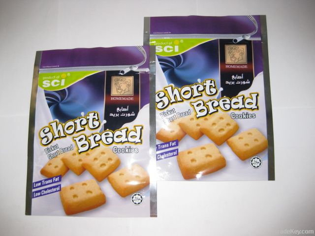 Stand up pouches/bags for Cookies/Dry Food/Snack Food Packaging