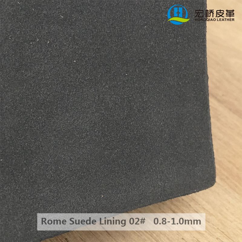 Grey rome suede cow lining leather 0.8-1.0mm