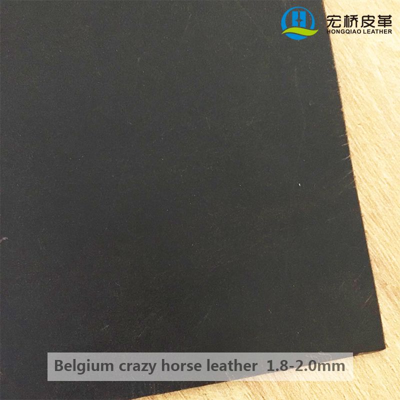 Belgium wax crazy horse leather 1.8-2.0mm, genuine full grain leather