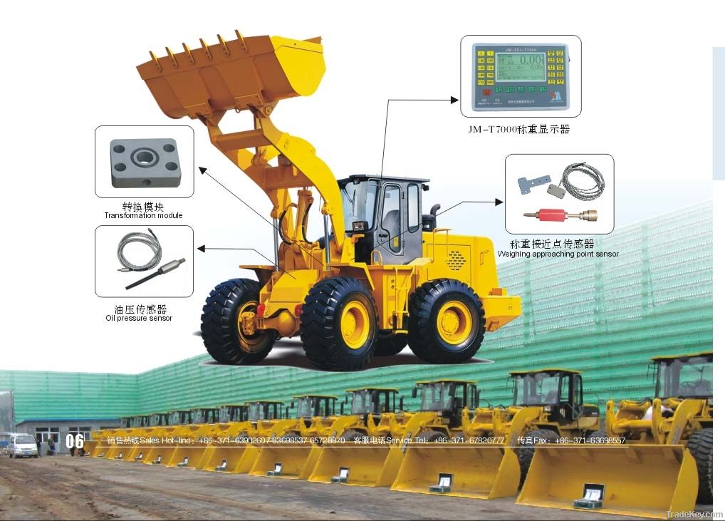 Electronic Wheel Loader Scale/Weighing System of Loading Machine/ onbo