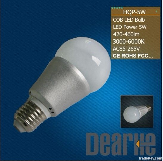 New style&Power saving E27/B22 5W LED Bulb Light