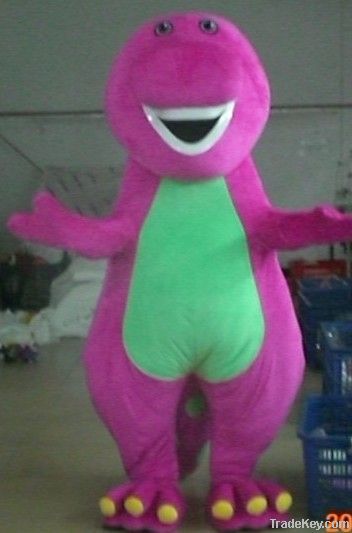 2012 leading quality barney mascot costume