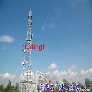 Steel Microwave Signal /telecommunication Tower