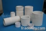 Ceramic shell and tube